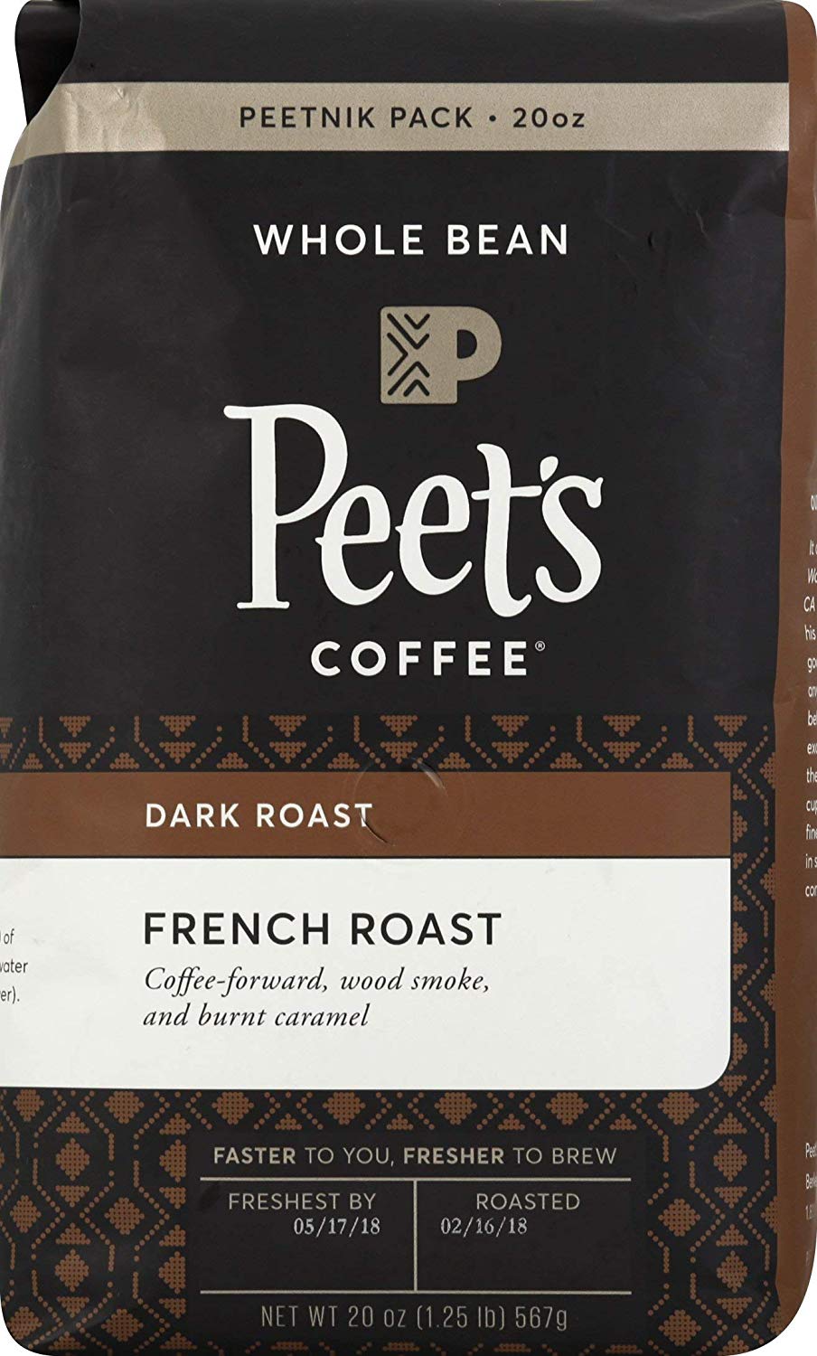 Peet's Coffee French Roast Whole Bean