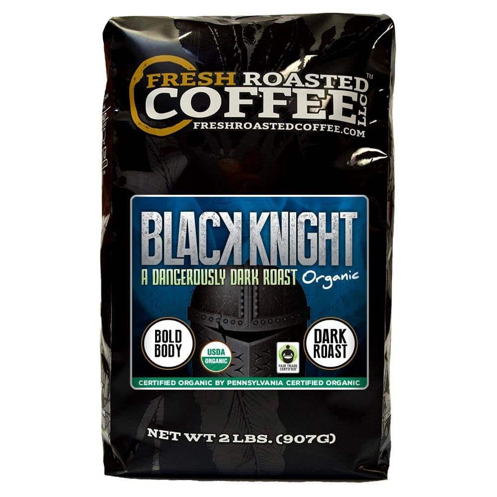 Fresh Roasted Coffee Black Knight Organic Coffee