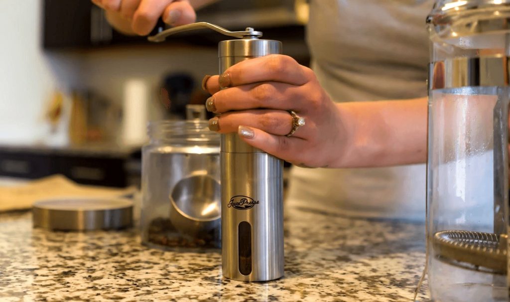 10 Best Coffee Grinders for French Press - Even Grind Every Time! (Winter 2023)