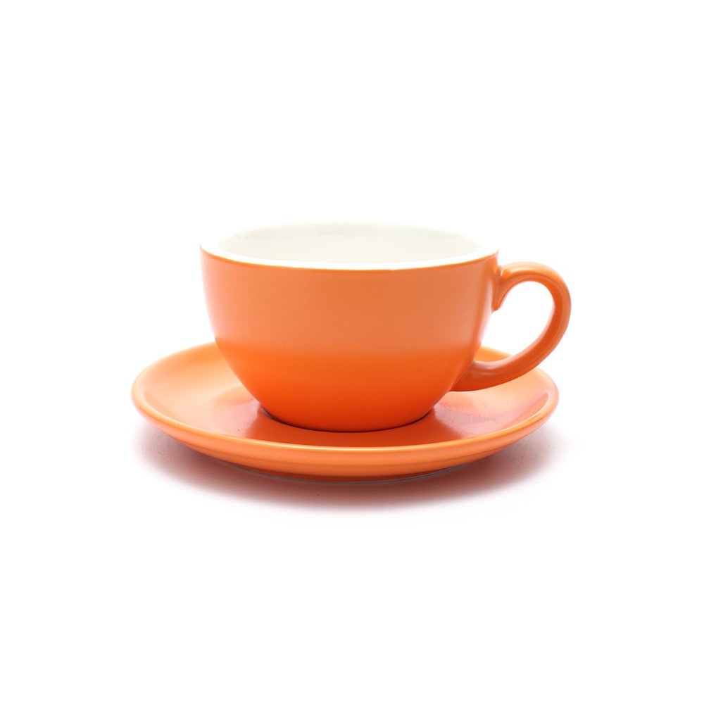 Coffeezone Double Espresso Coffee Cup and Saucer