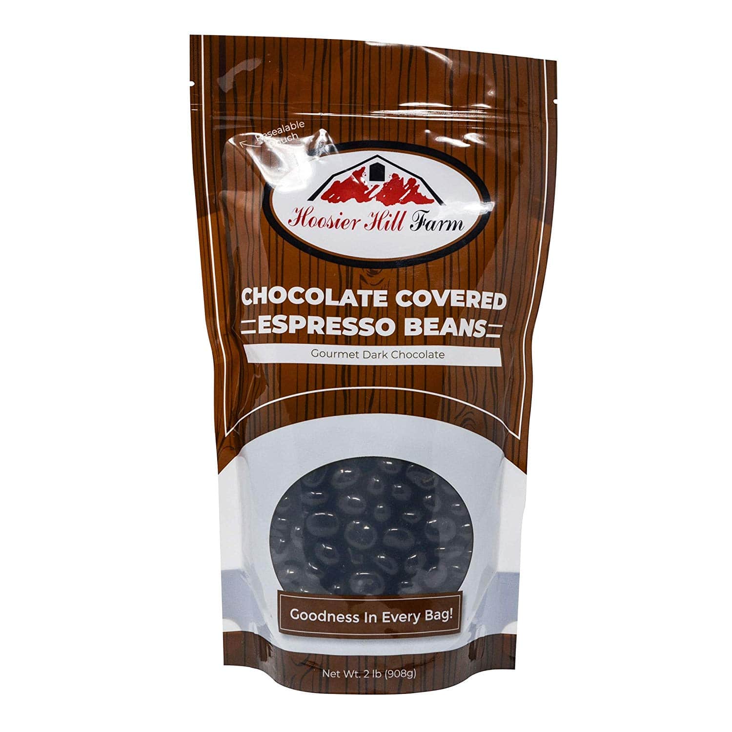 Hoosier Hill Farm Gourmet Dark Chocolate Covered Espresso Beans