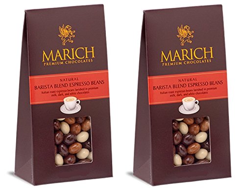 Marich Barista Blend Premium Chocolate Covered Espresso Beans