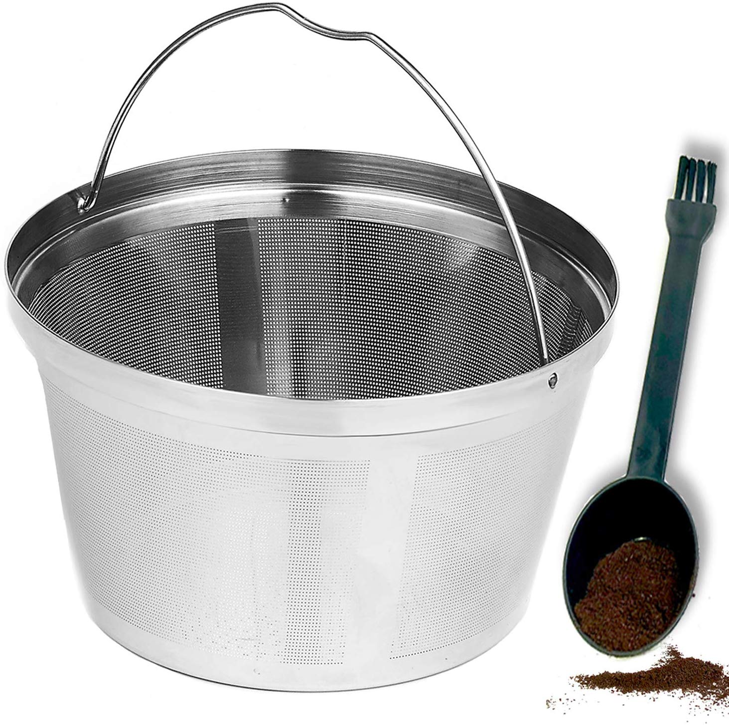 Reusable 8-12 Cup Basket Coffee Filter
