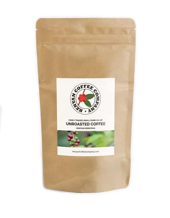 Kenyan Coffee Company Single Origin Unroasted Green Coffee Beans