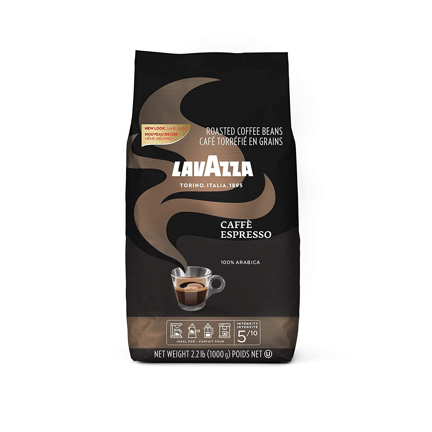Lavazza Caffe Espresso Whole Bean Coffee Blend