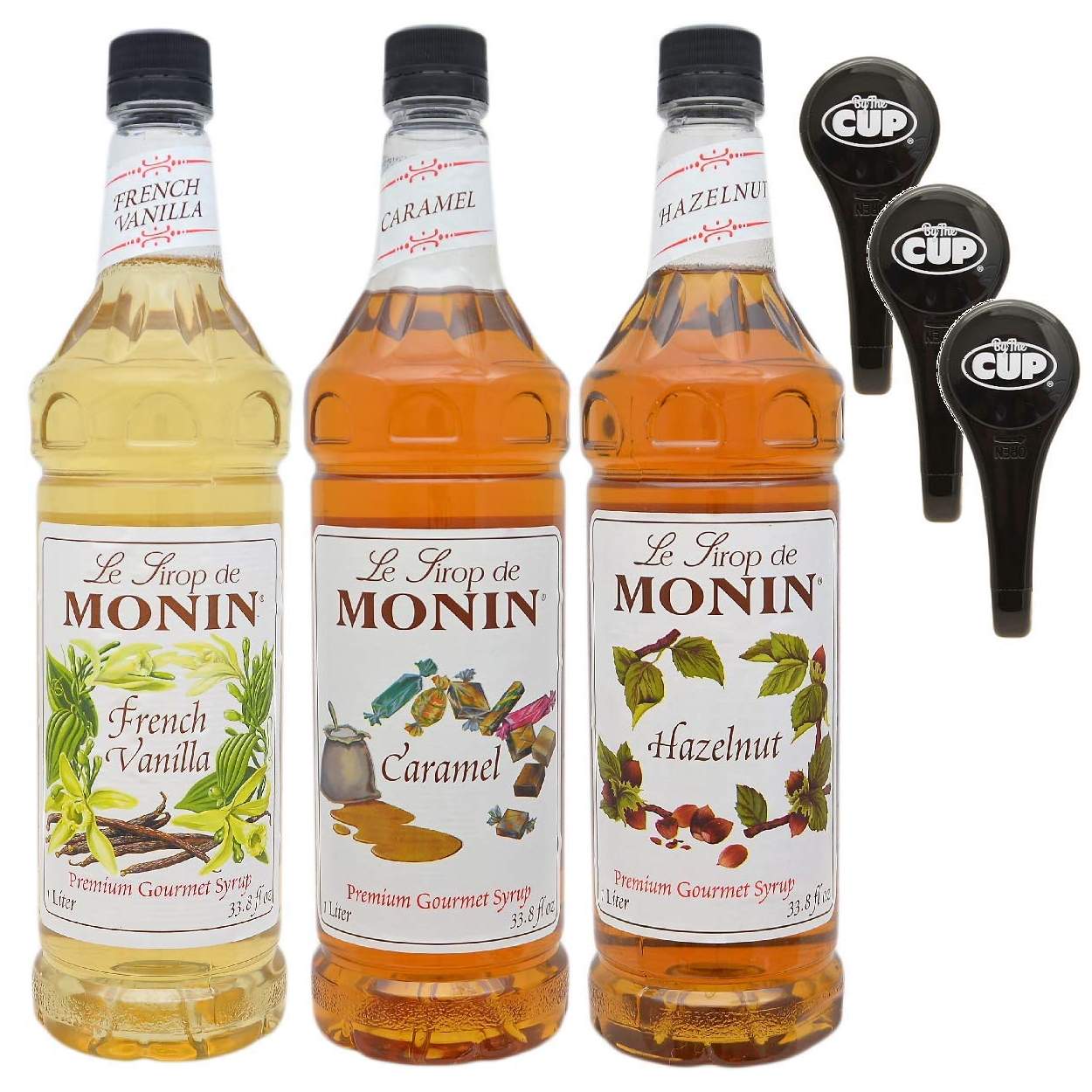 Monin Syrup & By The Cup Pump Combo