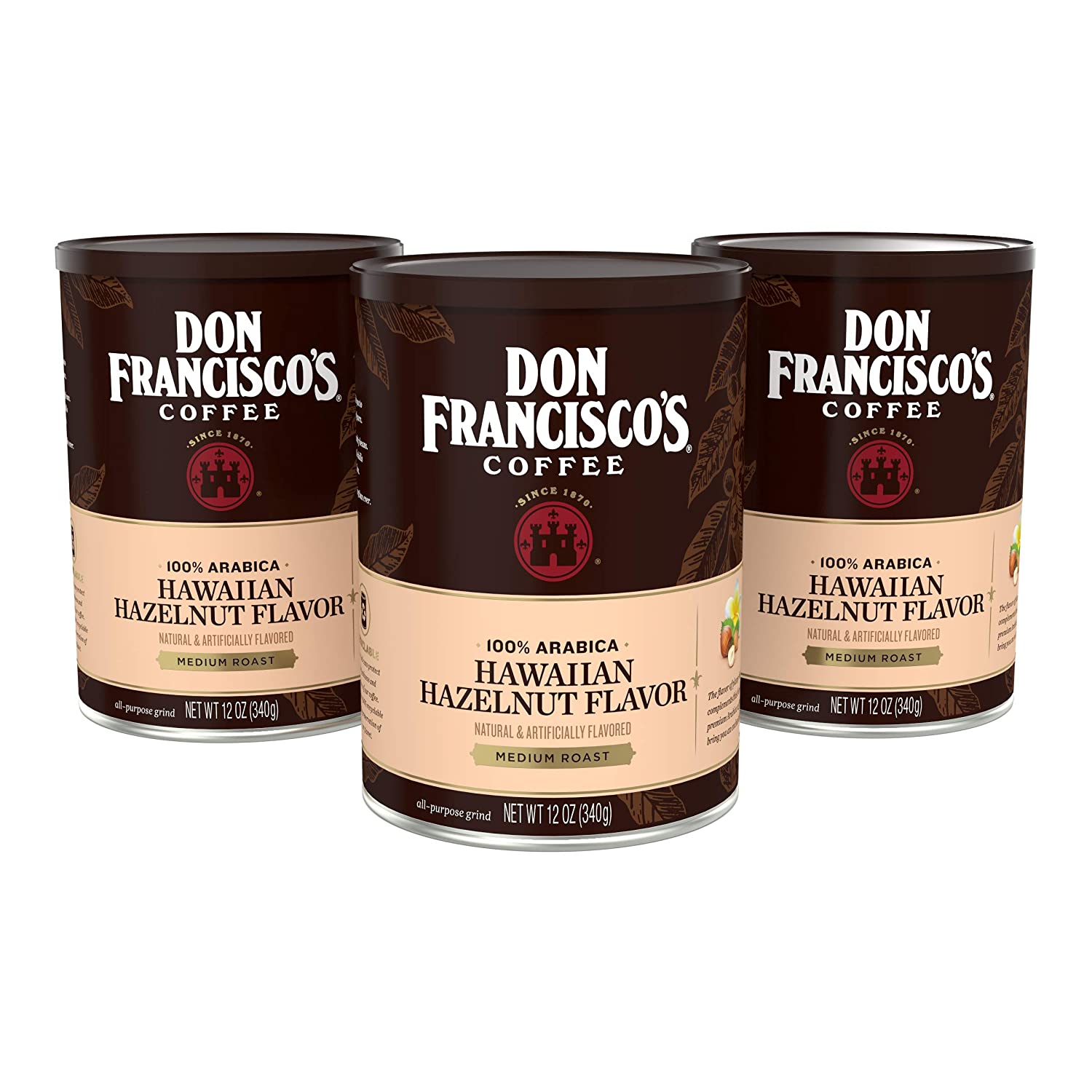 Don Francisco's Hawaiian Hazelnut Flavored Ground Coffee