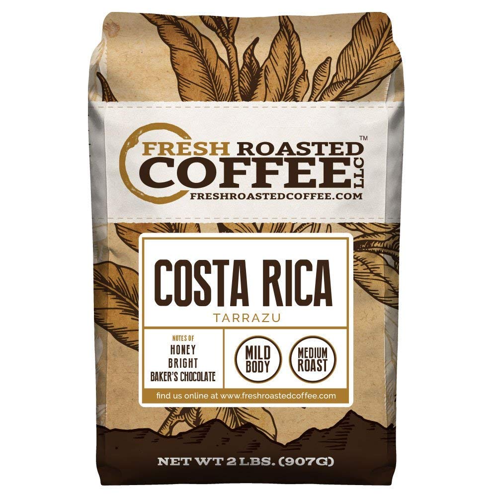 Fresh Roasted Coffee LLC, Costa Rica Tarrazu Coffee