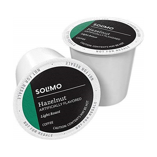 Solimo Hazelnut Flavored Coffee Pods