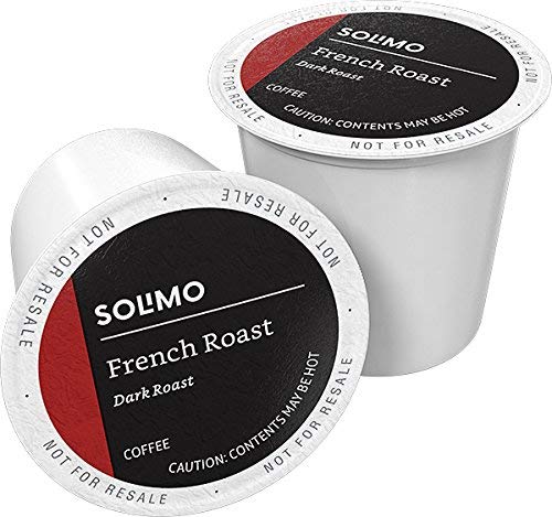 Solimo Dark Roast Coffee Pods French Roast