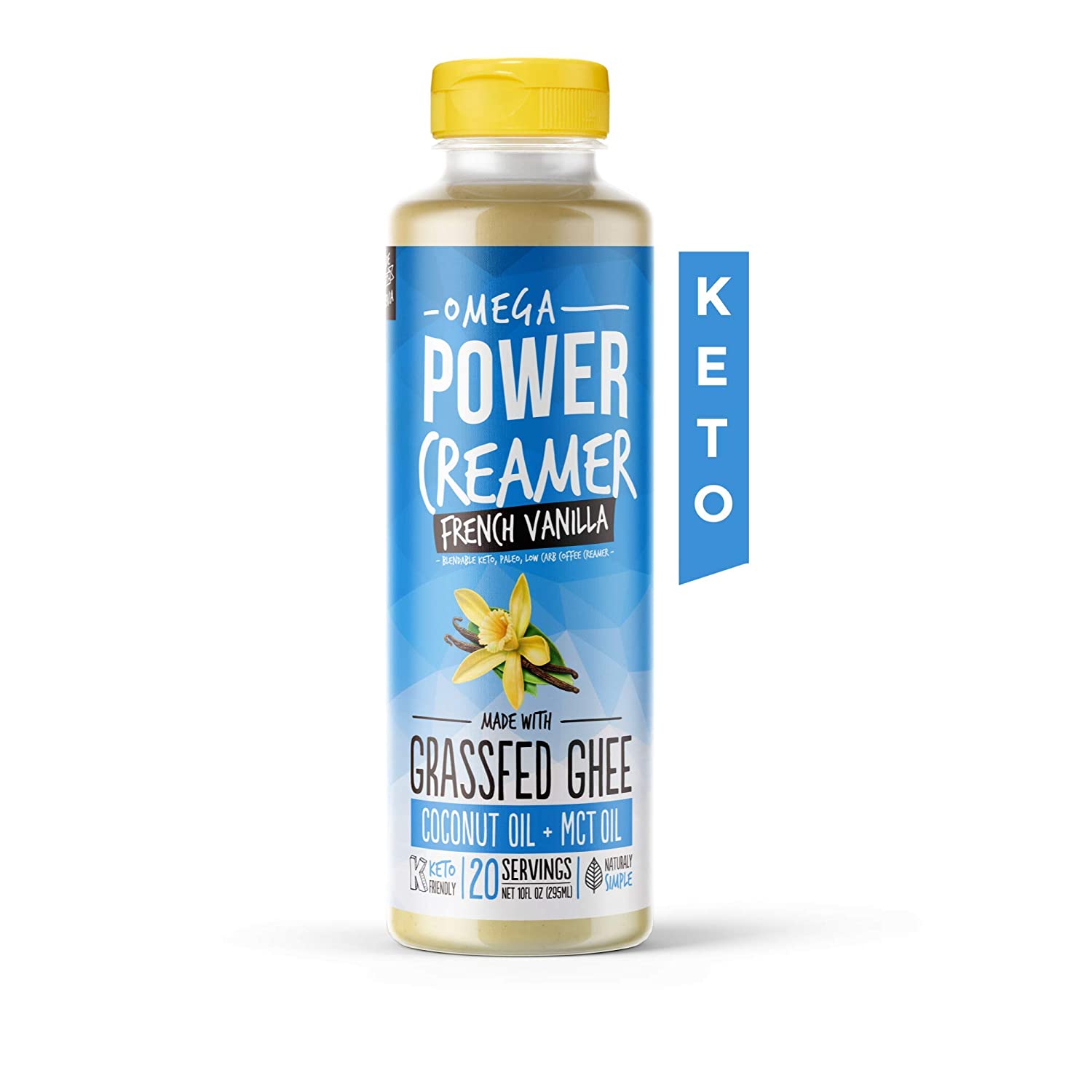 Omega PowerCreamer French Vanilla Keto Coffee Creamer