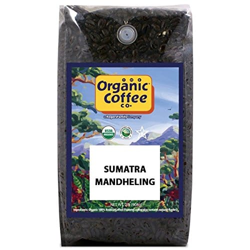 The Organic Coffee Co. Sumatra Mandheling Whole Bean Coffee