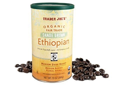 Trader Joe's Shade Grown Ethiopian Coffee