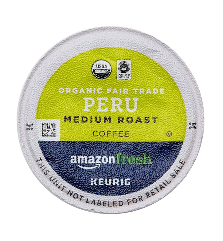 AmazonFresh 80 Ct. Organic Fair Trade K-Cups Review (Winter 2023)