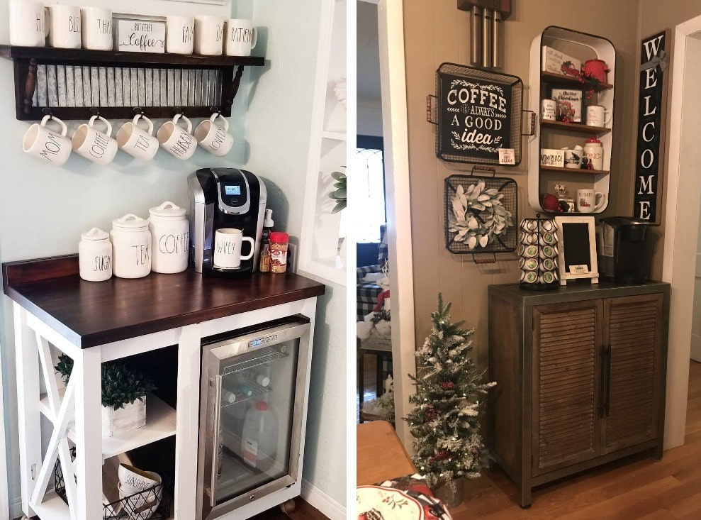 Coffee Bar Ideas for Your Cozy Home
