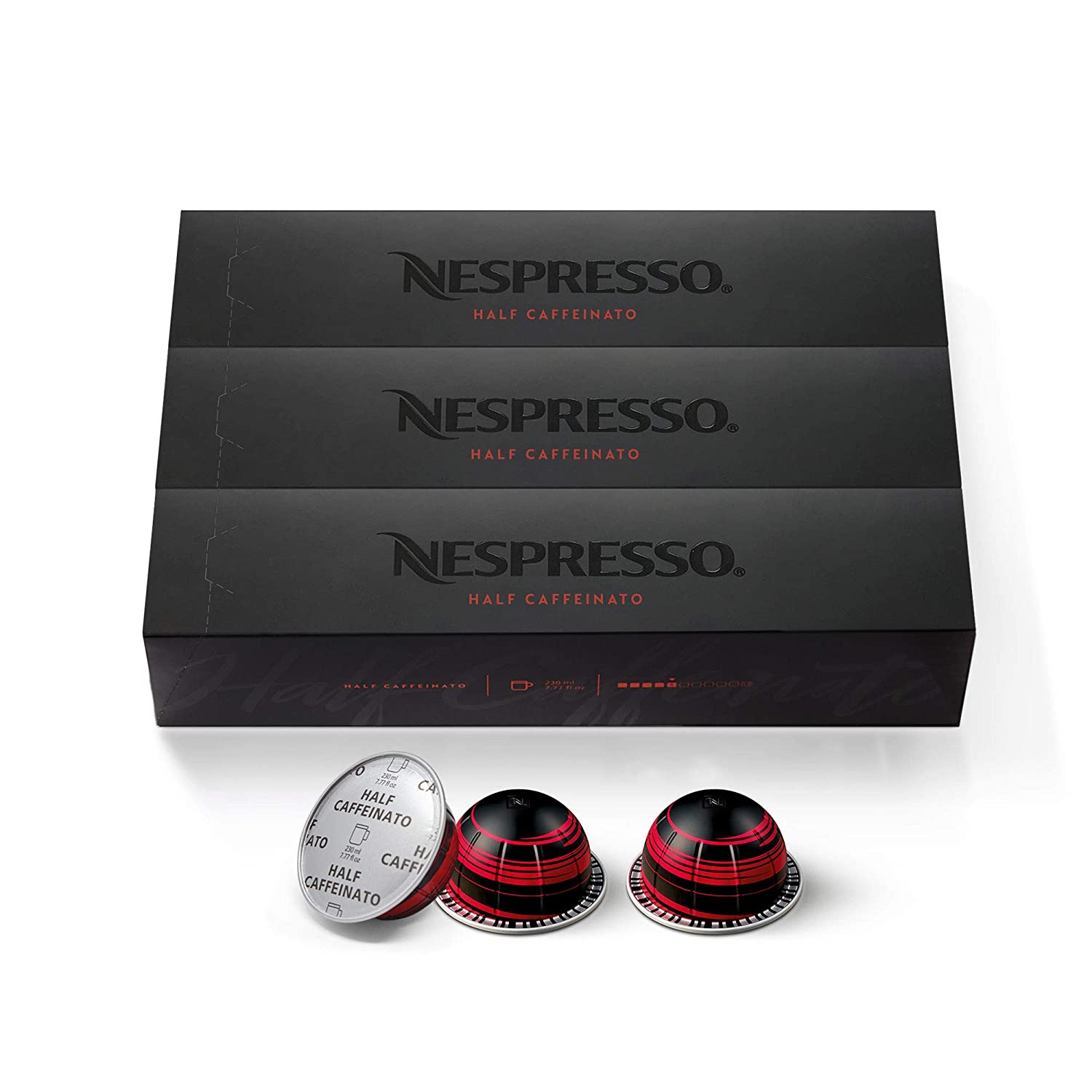 Nespresso Capsules VertuoLine, Half Caffeinato