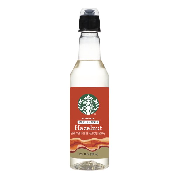 Starbucks Naturally Flavored Hazelnut Coffee Syrup
