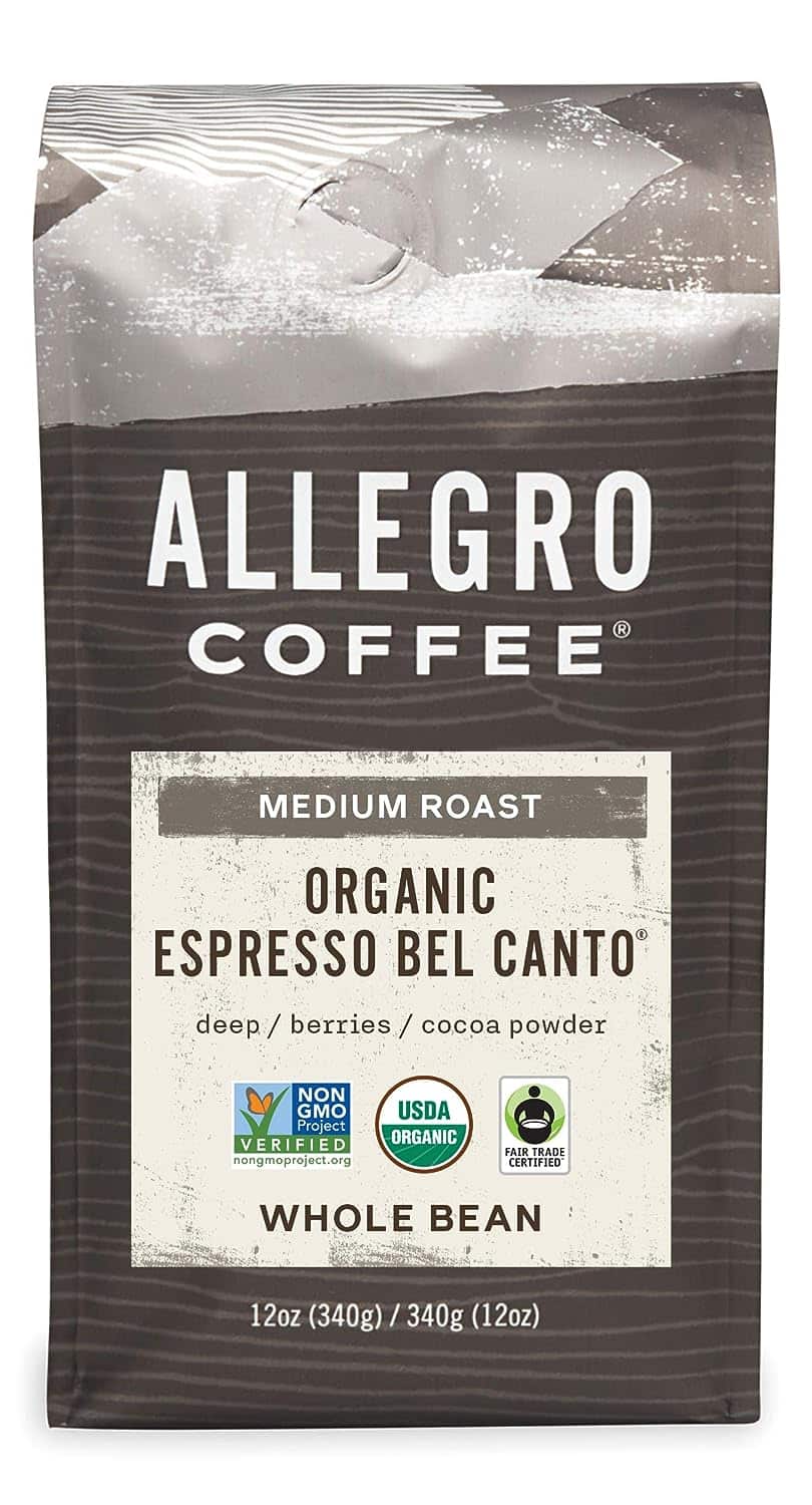 Allegro Coffee Organic Espresso Bel Canto